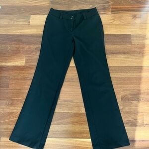 Black Flared Dress Pants